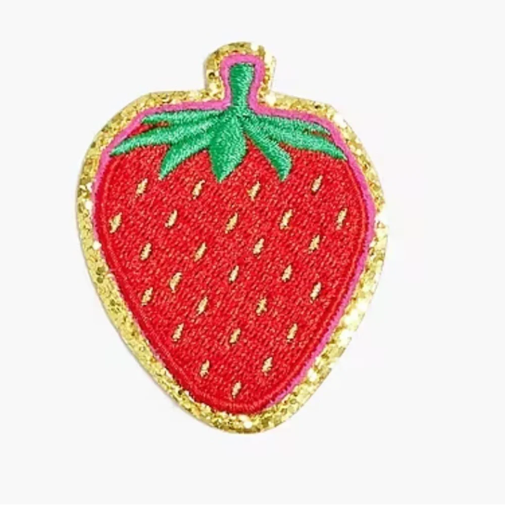 J. Crew Fruit sticker patches set-of-three